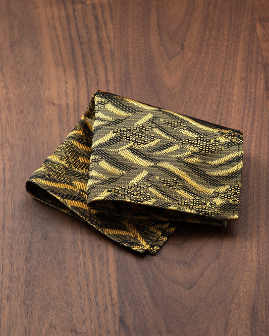 [Art] WAVE HEAD & Pocket Square Yellow